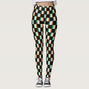 Legging Padrão de Sinalizador da Irlanda Verificado