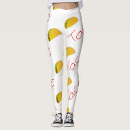 Legging Padrão de taco ativado
