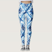 Padrão de Torção Tie Dye Azul Índigo Shibori