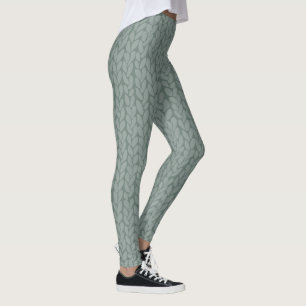 Legging Padrão de tricô