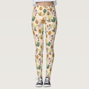 Legging Padrão de Verão maravilhoso