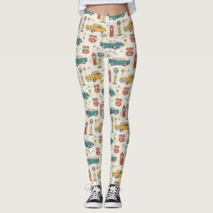 Legging Padrão de Viagem pelas Estradas Antigas (1)