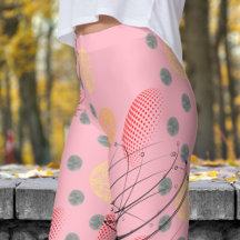 Padrão de Vórtex Atômico Cor-de-rosa-chic