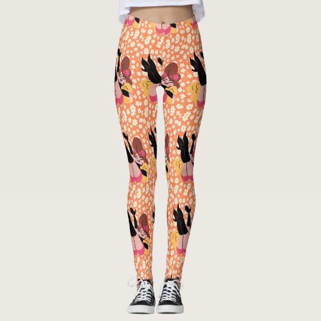 LEGGING PADRÃO ESTILO DE DESIGN (Frente)