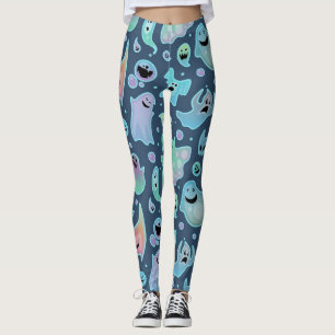 Legging padrão fantasma