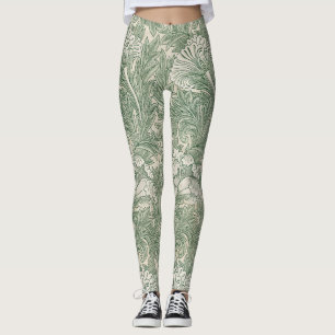 Legging Padrão Flor, William Morris