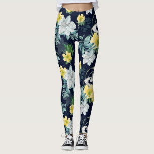 Legging Padrão Floral