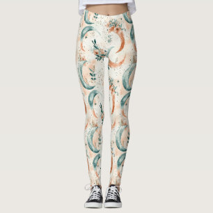 Legging Padrão Floral Celestial (7)