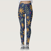 Padrão Floral Dourado Desenho Botânico