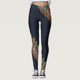 Legging Padrão floral húngaro