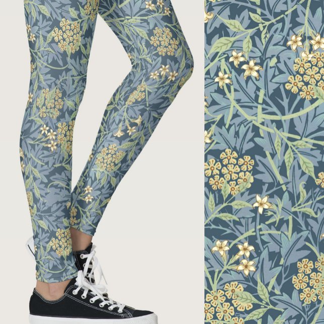 Legging Padrão Floral Inspirado em William Morris (Criador carregado)