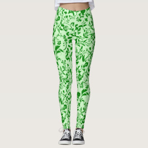 Legging Padrão Floral Verde G01. L Green BG