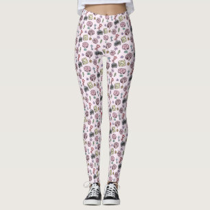 Legging Padrão Fofo de Neurociência