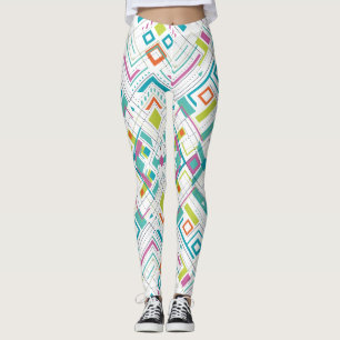 Legging Padrão geométrico asteca