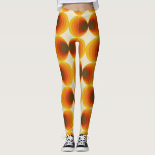 Legging Padrão Geométrico Colorido do Abstrato