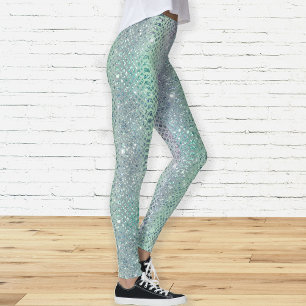 Legging Padrão Glam Sparkly Diamond Snakekin