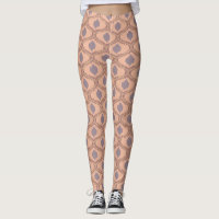 Padrão Ikat Boho Peach Mauve
