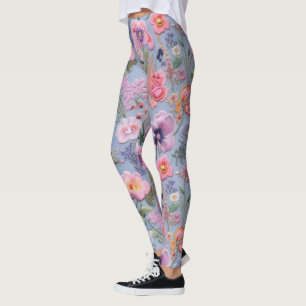 Legging Padrão Invisível bordado