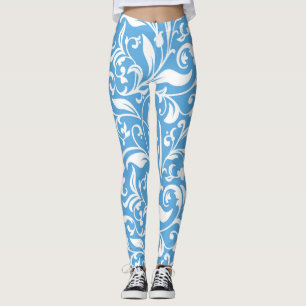 Legging Padrão Invisível Floral