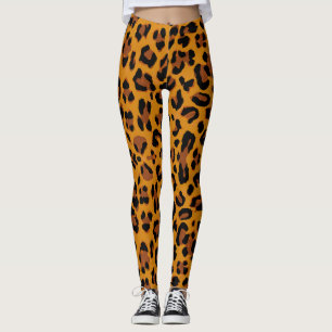 Legging Padrão leopardo