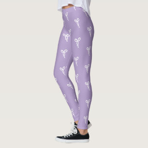 Legging Padrão Lilac White Playful Arcos