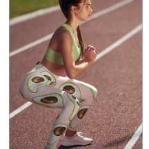 Padrão Moderno De Pastel Rosa E Verde Avocado