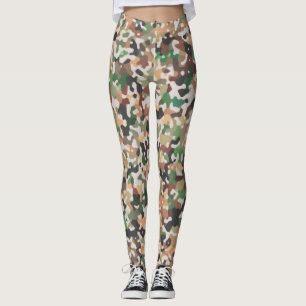 Legging Padrão multicolorido