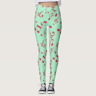 Legging Padrão musical