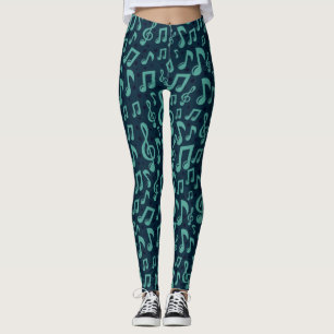Legging Padrão musical