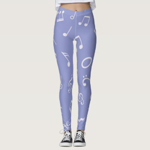 Legging Padrão musical