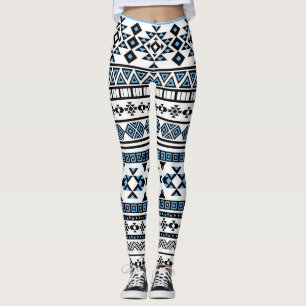 Legging Padrão Navajo Geométrico do Triângulo Étnico