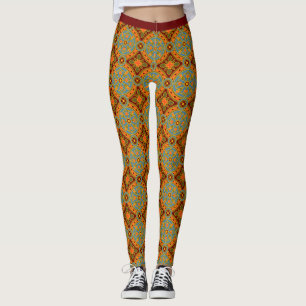 Legging Padrão no estilo medieval