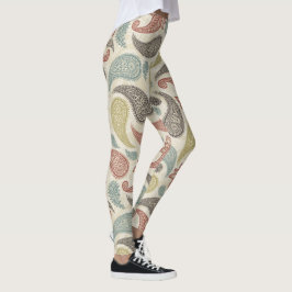 Legging Padrão Paisley 