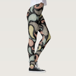 Legging Padrão Paisley 