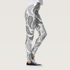 Legging Padrão Paisley 