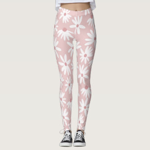 Legging Padrão Retroativo das Visitas de Verão Pequeno #4