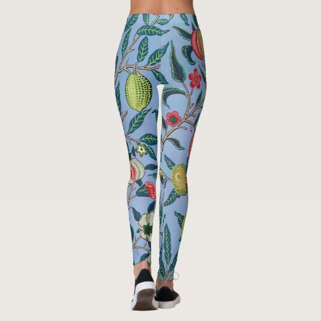 Legging Padrão romântico por William Morris (Verso)
