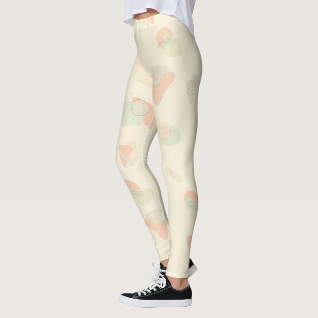 Legging Padrão sem costura primavera (Esquerda)