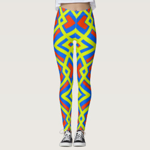 Legging Padrão sem falhas multicolores "Ratti_Creative_Art