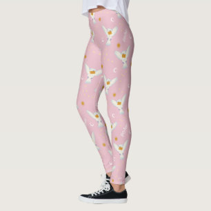 Legging Padrão Solstício Rosa Hedwig