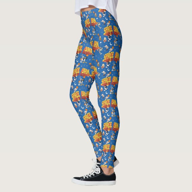Legging Padrão SPACE JAM™ TUNE SQUAD™ Espaço Exterior (Esquerda)