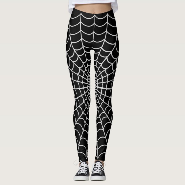 Legging Padrão Web Spider ~ "Personalizar" ~Para Alterar C (Frente)
