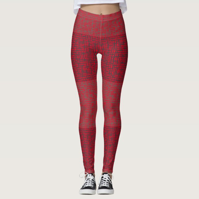 Legging Padrão Xadrez.01 (Frente)
