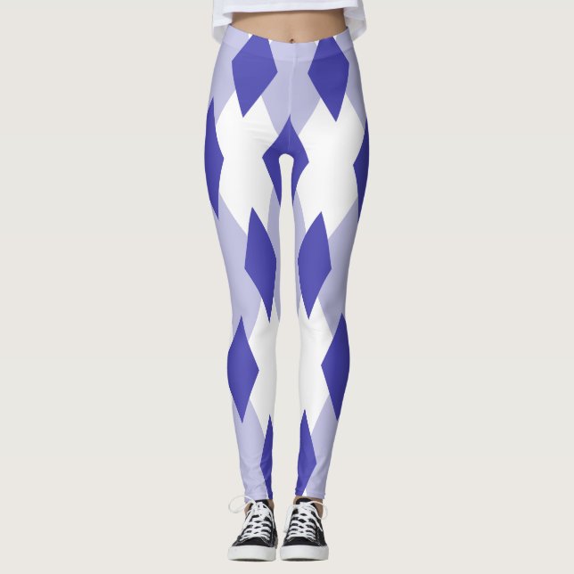 Legging Padrão Xadrez Argyle_4A46B0 (Frente)