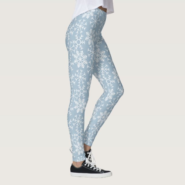 Legging Padrões de neve de inverno e suas ideias (Direita)