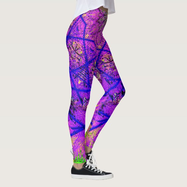 Legging Padrões Puros Brilhantes (Direita)