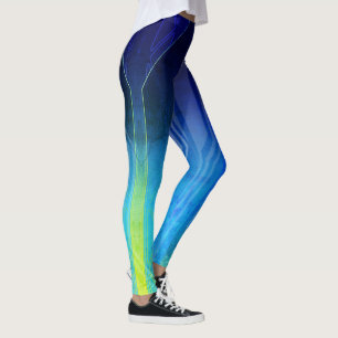 Legging Painel de Cifras de Caos Éticos Holográficos