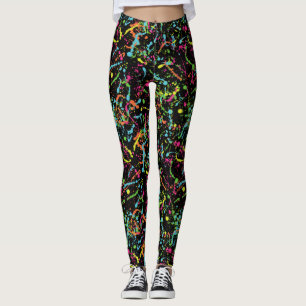 Legging Paint Splatter