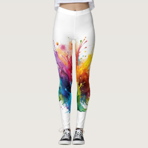 Legging Paint Splatter