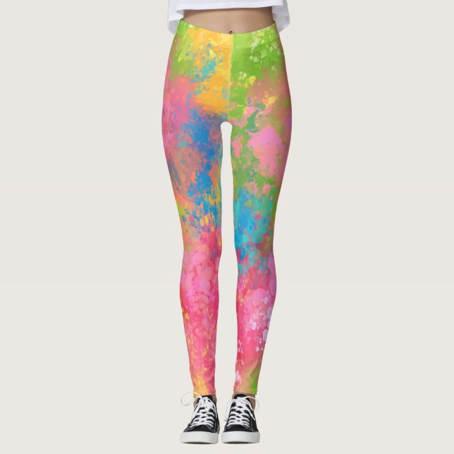 Legging Painted Vibrant Colors (Frente)